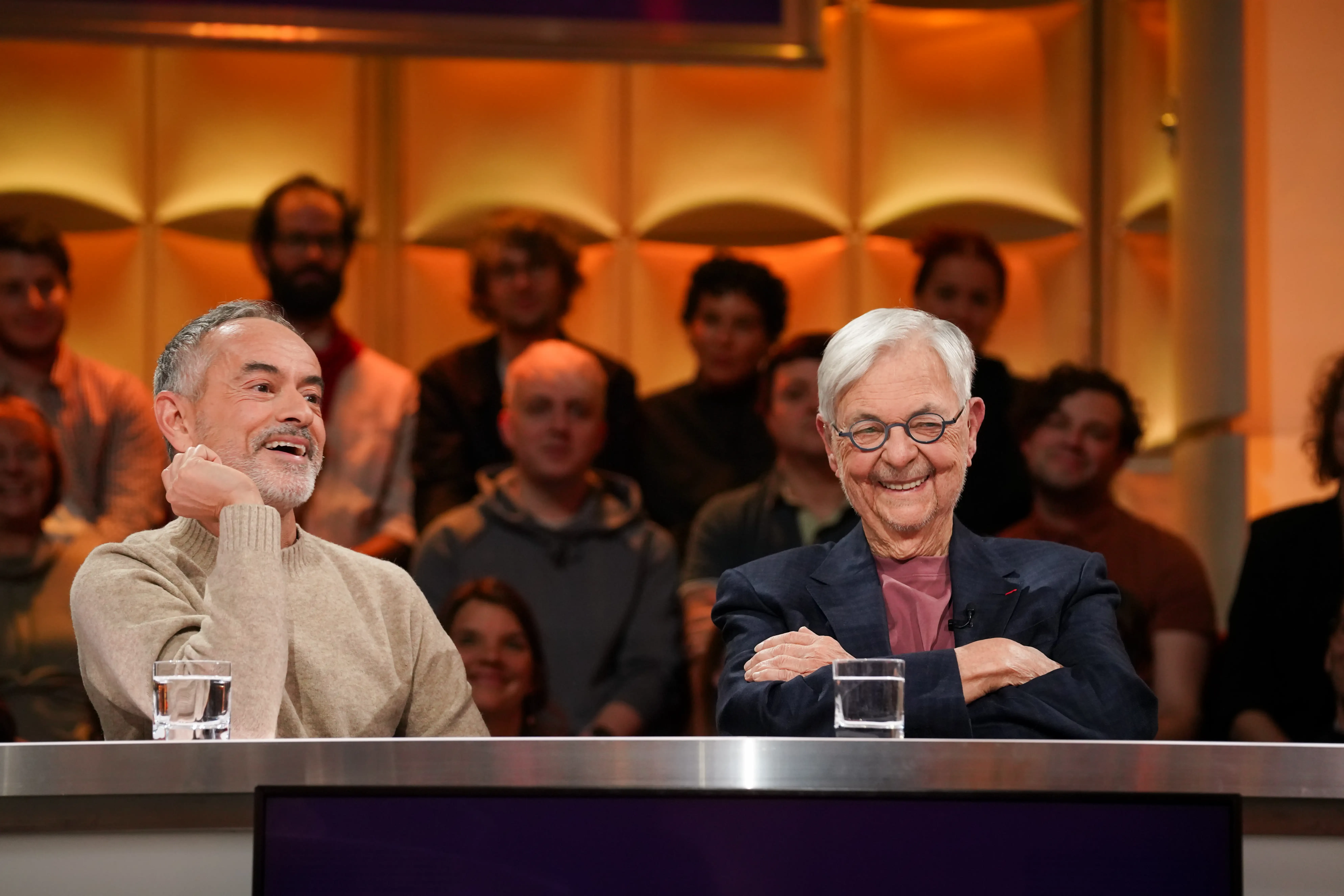 Luc Provost et Michel Tremblay